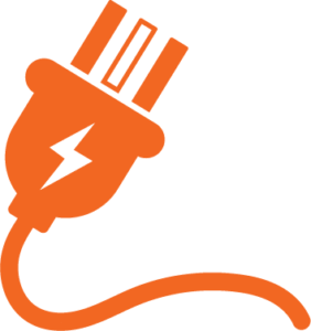 A wire with a plug on the end