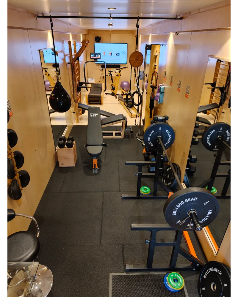 View of JymSpace Kineton interior